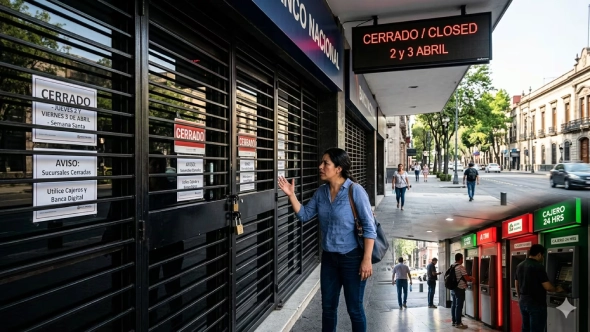 cierran bancos semanasanta