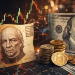 PESO GANA SOBRE DOLAR
