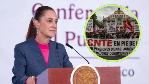 sheimbaum descarta reunion con cnte